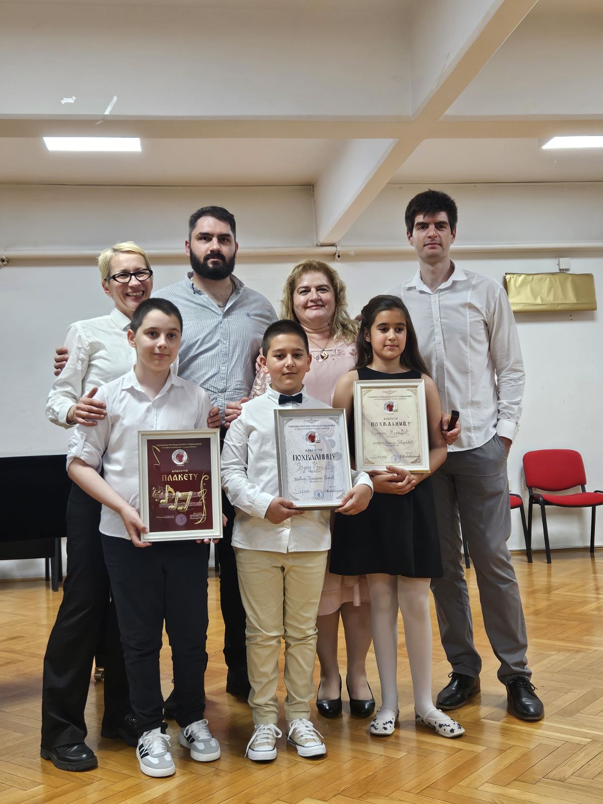 Свечана додела прве похвале из фонда „Јелена Стојиљковић“ на XXIII Меморијалном концерту „Јелена Стојиљковић“